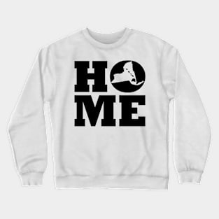 New York and Hawai'i HOME Roots by Hawaii Nei All Day Crewneck Sweatshirt